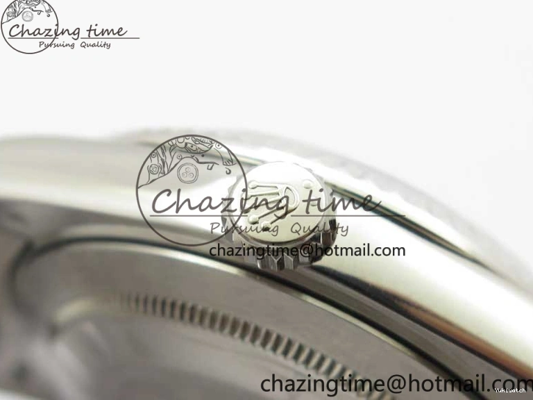 Bracelet Dial Fluted A2813 Markers Day SS Date 40mm Maker Bezel Best On SS Edition BP Arabic Blue 0727